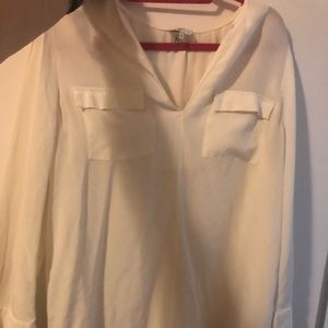 Joie long sleeve silk blouse